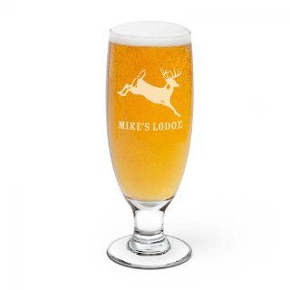 Deer Personalized Beer Glass