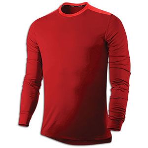 Nike Dri Fit Softhand L/S Running T Shirt   Mens   Running   Clothing