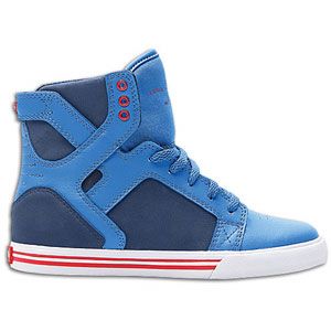 Supra Skytop   Boys Grade School   Skate   Shoes   Royal/Navy/Red