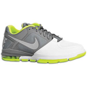 Nike Trainer 1.3 Low   Mens   Training   Shoes   Cool Grey/White/Volt