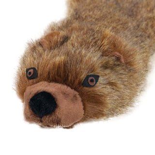 Grriggles Plush Unstuffies Dog Toy, Badger, 22 Inch Pet
