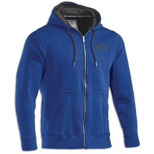 Under Armour Charged Cotton Storm Fleece F/Z Hoodie   Mens   Squadron