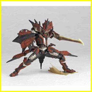  123 Swordsman Rathalos Laeus Figure Monster Hunter Toy 