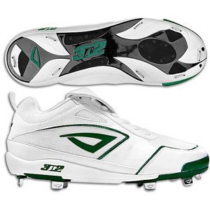 3N2 Rally PM   Mens   Baseball   Shoes   White/Forest Green/Silver