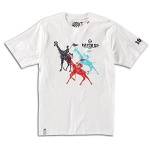 LRG Giraffe Polo Team T Shirt   Mens   Skate   Clothing   White