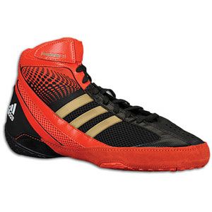 adidas Response III   Mens   Wrestling   Shoes   Black/Core Energy