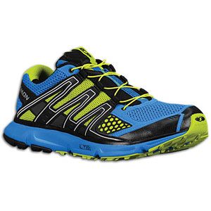 Salomon XR Mission   Mens   Running   Shoes   Bright Blue/Tomato Red