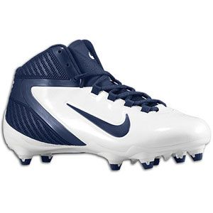 Nike Alpha Speed D 3/4   Mens   Football   Shoes   White/Midnight