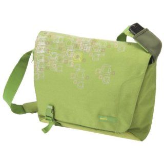 Franklin Covey Laptop Messenger Bag Nylon by BJX   Electric Green