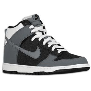 Nike Dunk High   Mens   Basketball   Shoes   Black/Cool Grey/White
