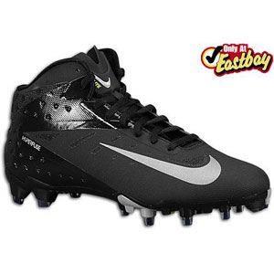 Nike Vapor Talon Elite 3/4   Mens   Football   Shoes   Black/Black