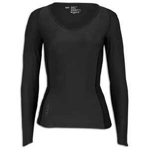 SKINS RY400 Recovery L/S Top   Womens   Running   Clothing   Black