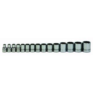 JH Williams WSS 15RC 15 Piece 1/2 Inch Drive Shallow 12
