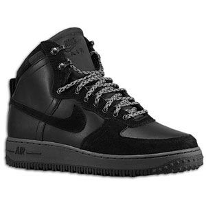 Nike Air Force 1 High   Mens   Basketball   Shoes   Black/Black