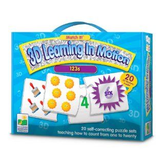  The Learning Journey 3D Learning in Motion 123s Toys & Games