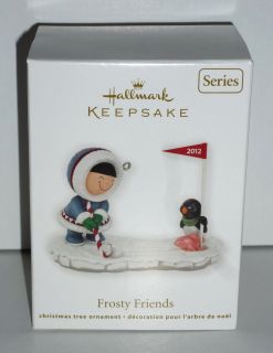 New Hallmark Keepsake 2012 FROSTY FRIENDS #33 In Series Christmas tree