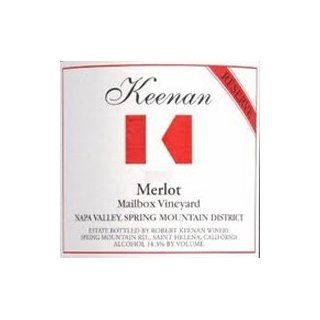 2007 Robert Keenan Merlot Reserve 750ml Grocery & Gourmet