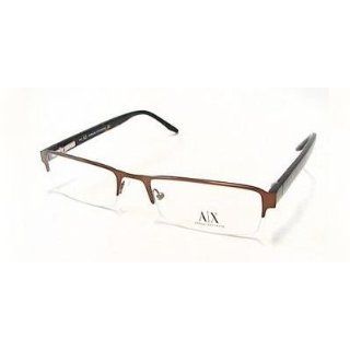 Armani Exchange Ax 132 Dark Brown/clear Lens Eyeglasses
