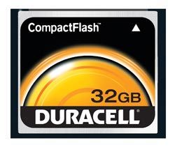 Duracell 32 GB 133x USB 2.0 Compact Flash Card DU CF 32G R
