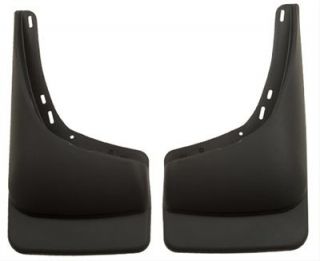 Husky Custom Molded Mud Flaps 57241 Black Rear Without OE Flares or