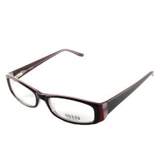  NEW Guess GU 2206 BLK Size 51 15 135 Black Frame Eyeglasses Clothing