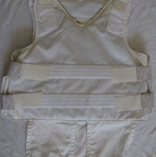 US Armour Bullet Proof Vest w White Cover 48 Hours Sale Only