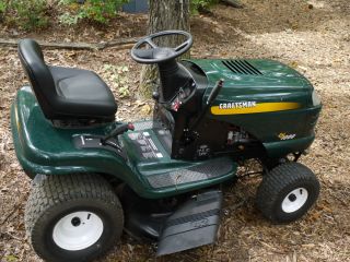   lt1000 17 5 hp 42 riding lawn mower garden tractor hydrostatic zero