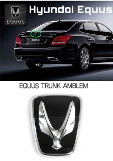 Hyundai Equus Tailgate Trunk Emblem Hood Wing Bonnet Emblem Ornament
