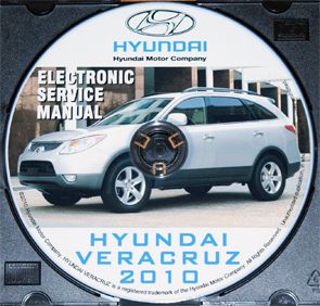 2007 2008 2009 2010 Hyundai Veracruz Workshop Service Repair Manual CD