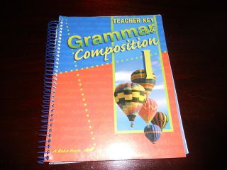 Abeka Grammar and Composition I 7th Grade Homeschool English