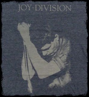Joy Division   Ian Curtis soft heather navy t shirt   Official   FAST