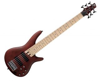 Ibanez SR506 6 String Electric Bass Guitar Brown Mahogany SR 506