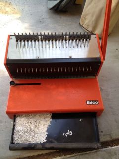 Ibico Ibimatic Manual Comb Binder Binding Machine