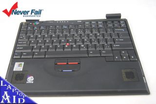 IBM ThinkPad 600E 02K4785 Palmrest Touchpad Keyboard Connector 2pc
