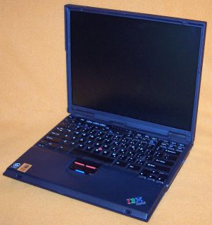 IBM Thinkpad T22 2647 Mobile Laptop Notebook Computer Powers On, Boots