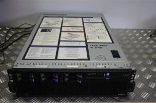 IBM System x3850 4 x Dual Intel Xeon 3 6GHz 18GB DDR RAM Server  8863