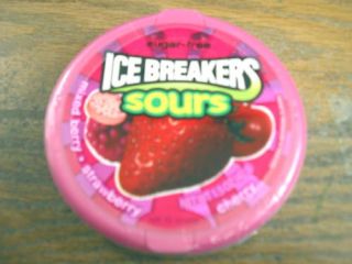 Ice Breakers Sour Mints Berry Strawberry Lemonade 1 PK