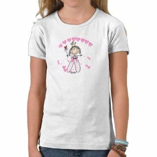 Little Princess Stick Figure Shirt 