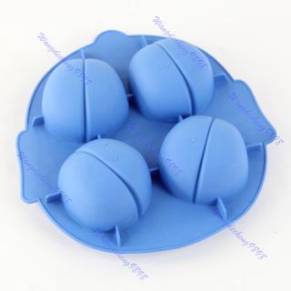  Drink Ice Tray Cool Brain Shape Ice Cube Freeze Mold Ice Maker Mould