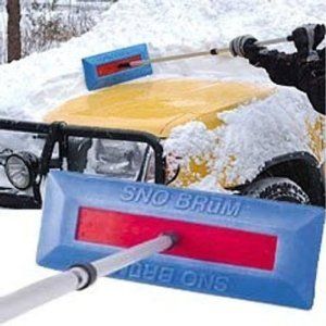 Car Snow Ice Scraper Shovel Removal Remover Brush Brum