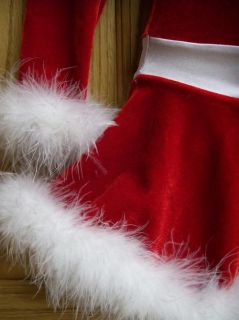 MS Santa Claus Red Velvet Ice Skating Dress CH 6
