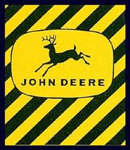1950s John Deere Tractor Matchcover Ida Grove IA