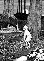 Ida Rentoul Outhwaite   Keep a sharp look out just at Moonrise from