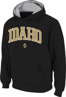 Idaho Vandals Black Twill Arch Hooded Sweatshirt