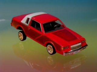 Hot 82 Buick Regal Custom Lowrider Limited Edition Red 1 64 Scale