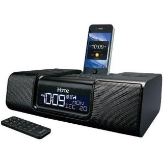 iHome App Enhanced Stereo Dual Alarm Clock Radio for your iPhone/iPod