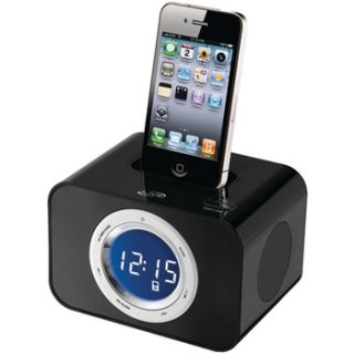 iLive Am FM Clock Radio with Dock for iPhone 4 4S 4GS Verizon ATT