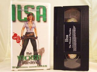 Ilsa The Wicked Warden VHS 1977 Dyanne Thorne Unrated