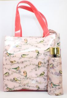 Ted Baker London Imelda Bird Print Gift Bag Tote with Umbrella
