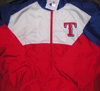 Texas Rangers Windbreaker Jacket Coat 2XL XXL New